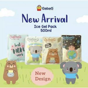 GABAG ICE GEL BESAR 500 gram PENDINGIN ASI, MAKANAN, MINUMAN